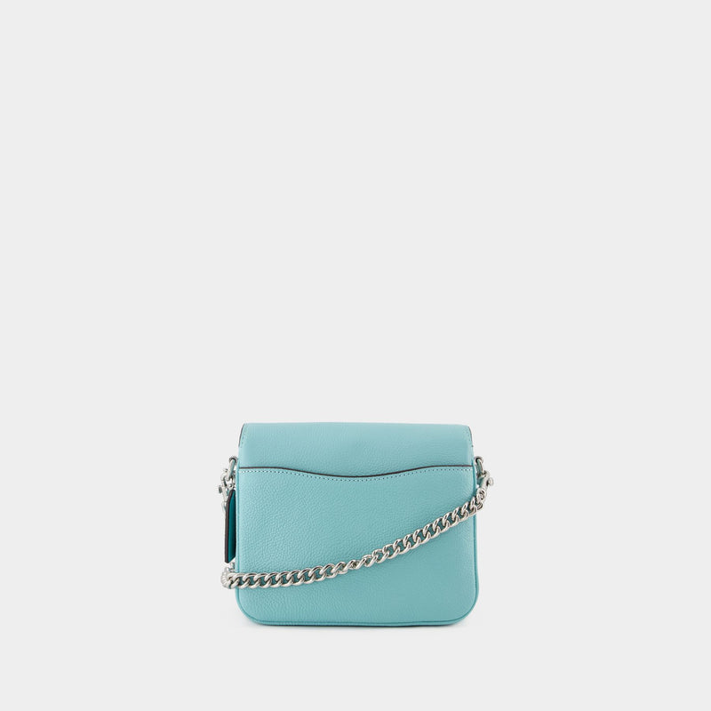 Cassie 19 Crossbody Bag - Coach - Leather - Blue