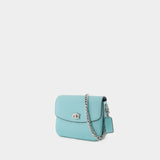 Cassie 19 Crossbody Bag - Coach - Leather - Blue