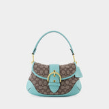 Soho Hobo Bag - Coach - Leather - Blue