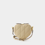 Heart Crossbody - Coach - Leather - Ivory