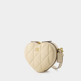 Heart Crossbody - Coach - Leather - Ivory