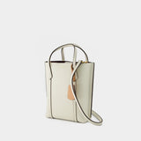 Perry Mini Hobo Bag - Tory Burch -  New Ivory - Leather