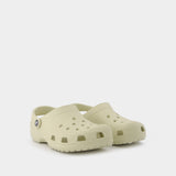 Classic Bone Mules - Crocs - Bone - Synthetic