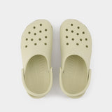 Classic Bone Mules - Crocs - Bone - Synthetic