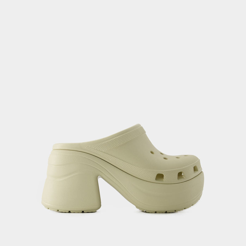 Siren Chain Slides - Crocs - Thermoplastic - Beige