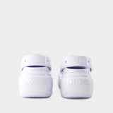 Stomp High Shine Sandals - Crocs - Thermoplastic - White