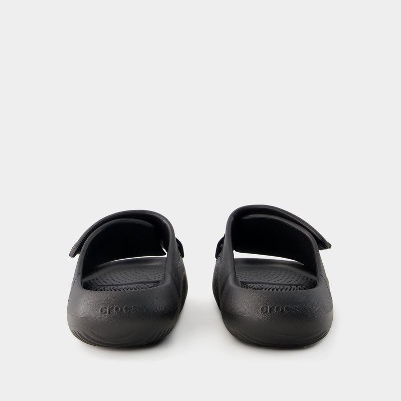 Mellow Luxe Recovery Sandals - Crocs - Thermoplastic - Black