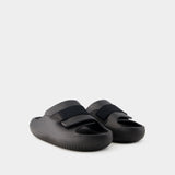 Mellow Luxe Recovery Sandals - Crocs - Thermoplastic - Black