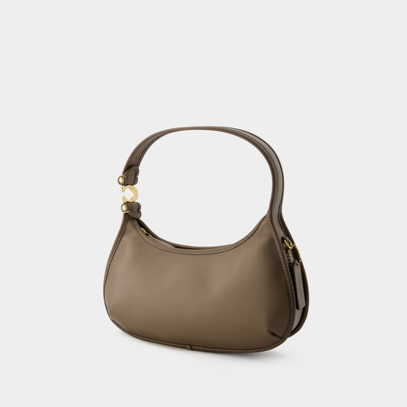 Eve Hobo Bag  - Coach - Leather - Dark Stone