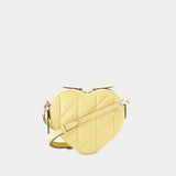 Heart Crossbody - Coach - Leather - Yellow