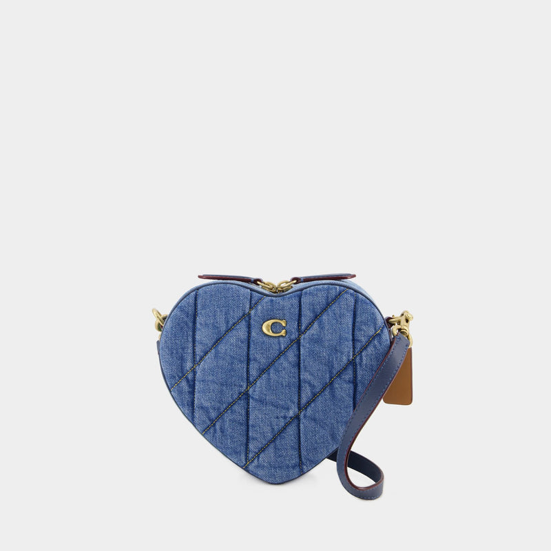 Heart Crossbody - Coach - Leather - Blue