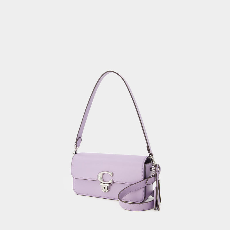 Studio Baguette Bag - Coach - Leather - Purple