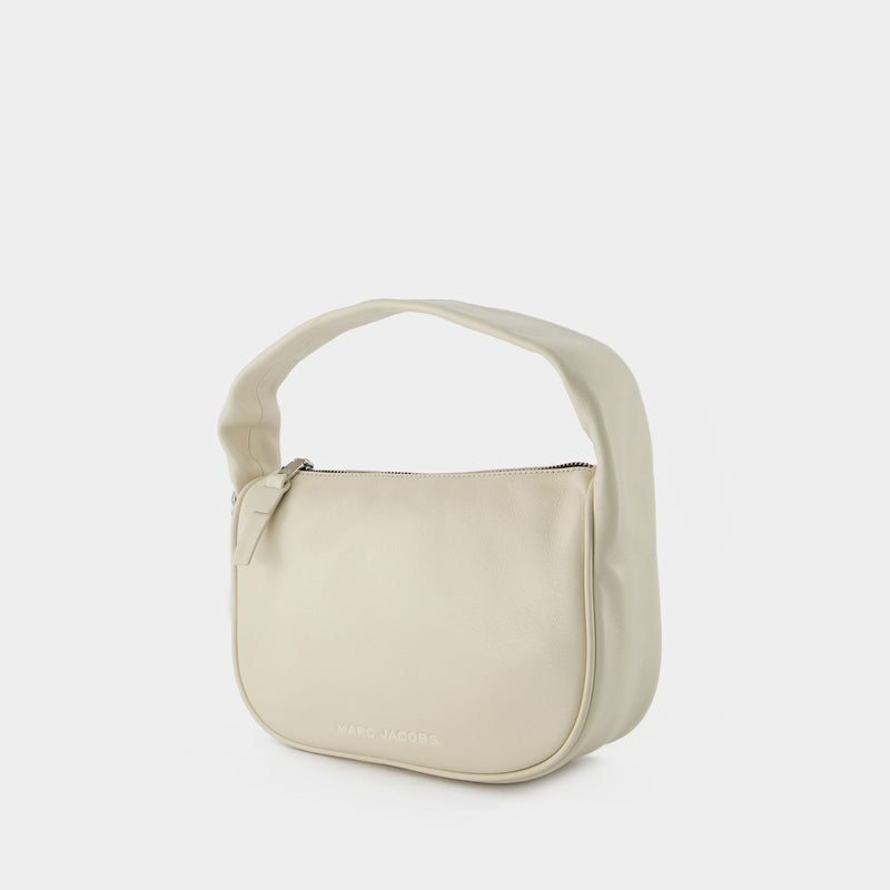 Pushlock Mini Hobo Bag - Marc Jacobs -  Cloud White - Leather