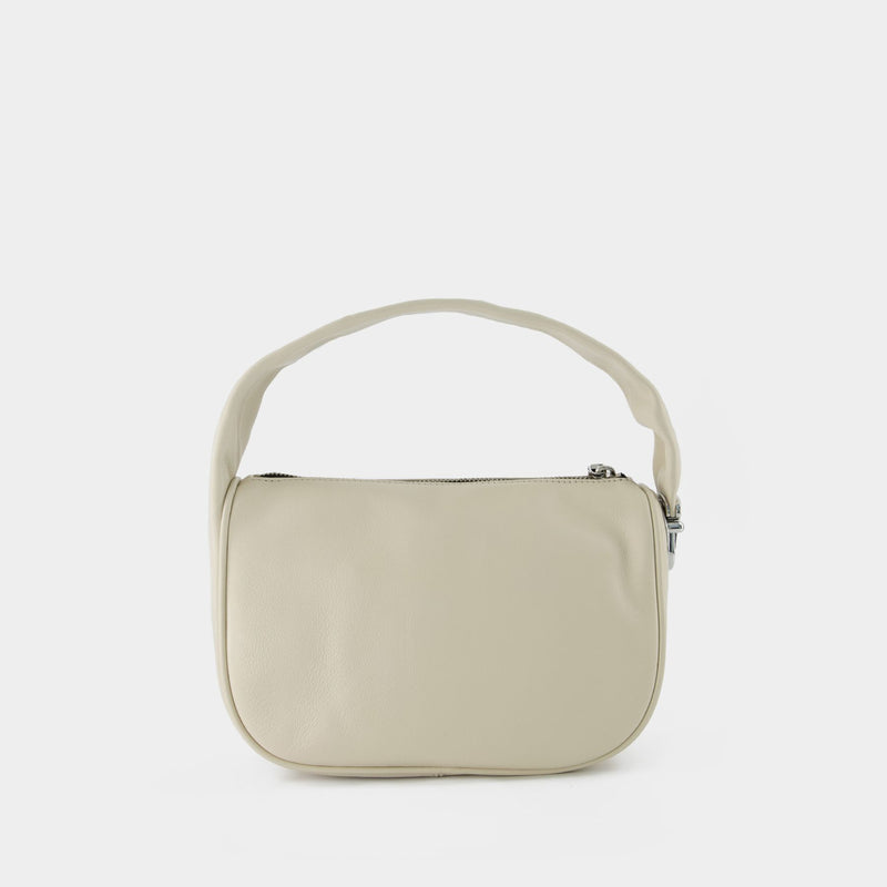 Pushlock Mini Hobo Bag - Marc Jacobs -  Cloud White - Leather