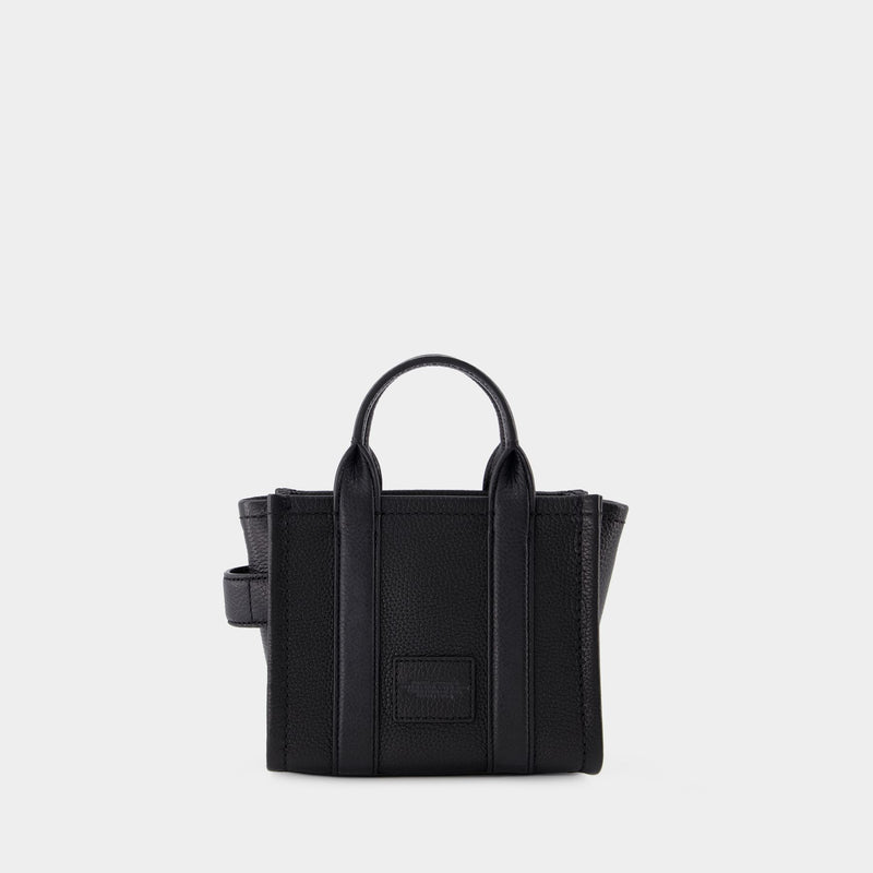 The Mini Crossbody Tote - Marc Jacobs - Leather - Black