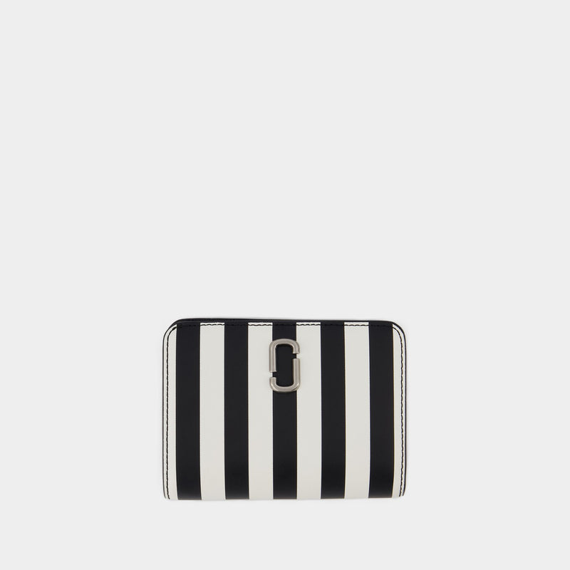 The Mini Compact wallet - Marc Jacobs - Leather - Black