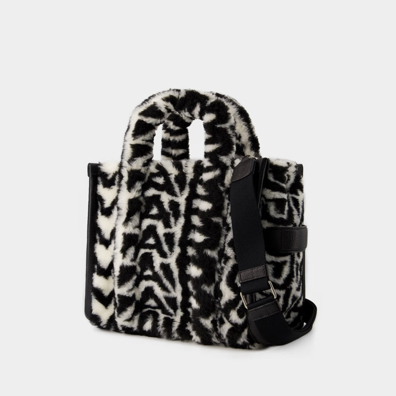 The Medium Tote  - Marc Jacobs - Synthetic - Black/Ivory