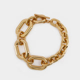 Collier XL Link in Gold-Tone Aluminium