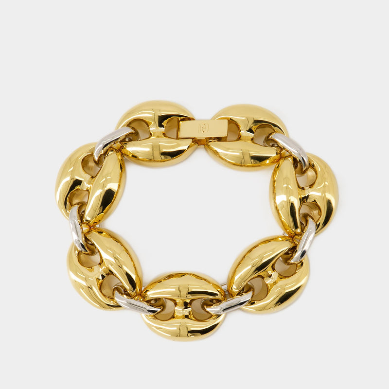 X Eight Bracelet - Rabanne - Aluminum - Gold