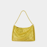 Pixel Tube Small Hobo Bag - Paco Rabanne - Aluminium - Gold