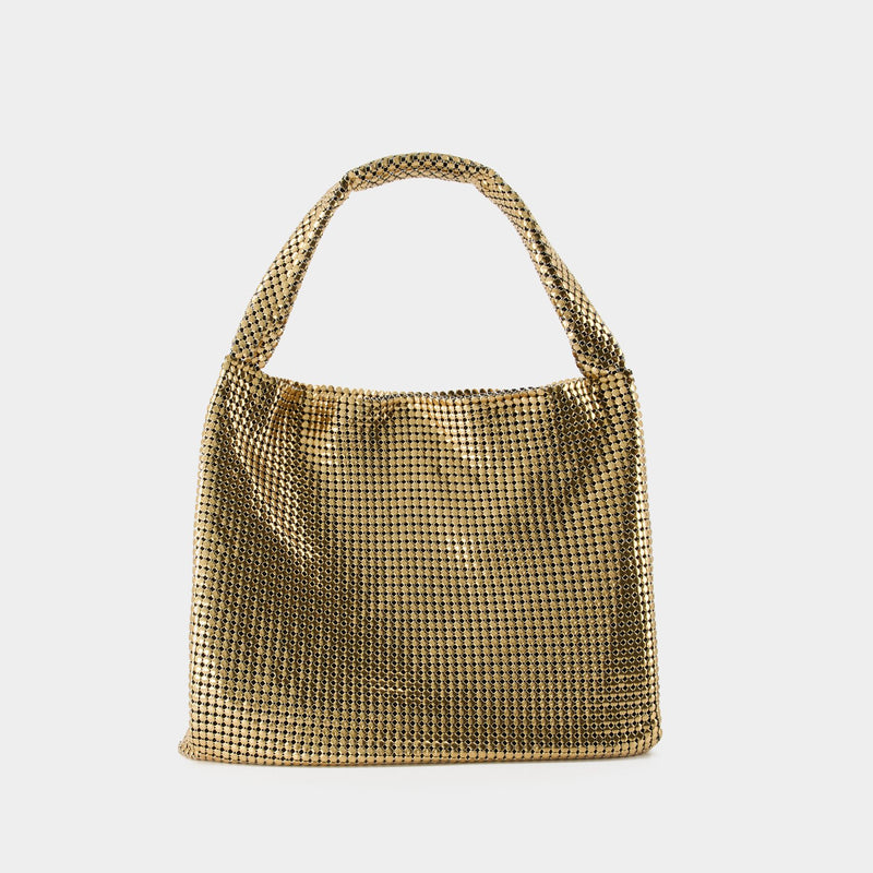 Pixel Tote Bag - Paco Rabanne - Aluminum - Gold