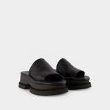 Faith Sandals - Clergerie - Black - Leather