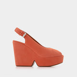 Dylan9 Sandals - Clergerie - Orange - Leather