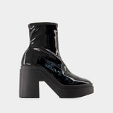 Ninav Ankle Bo - Clergerie - Pvc - Noir