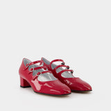 Kina Babies in Red Patent Leather