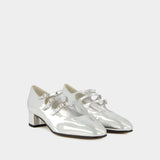 Kina Pumps - Carel - Leather - Silver