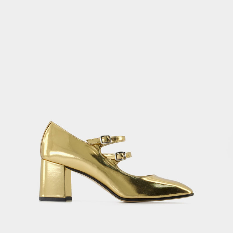 Alice Pumps - Carel - Specchio Gold - Leather