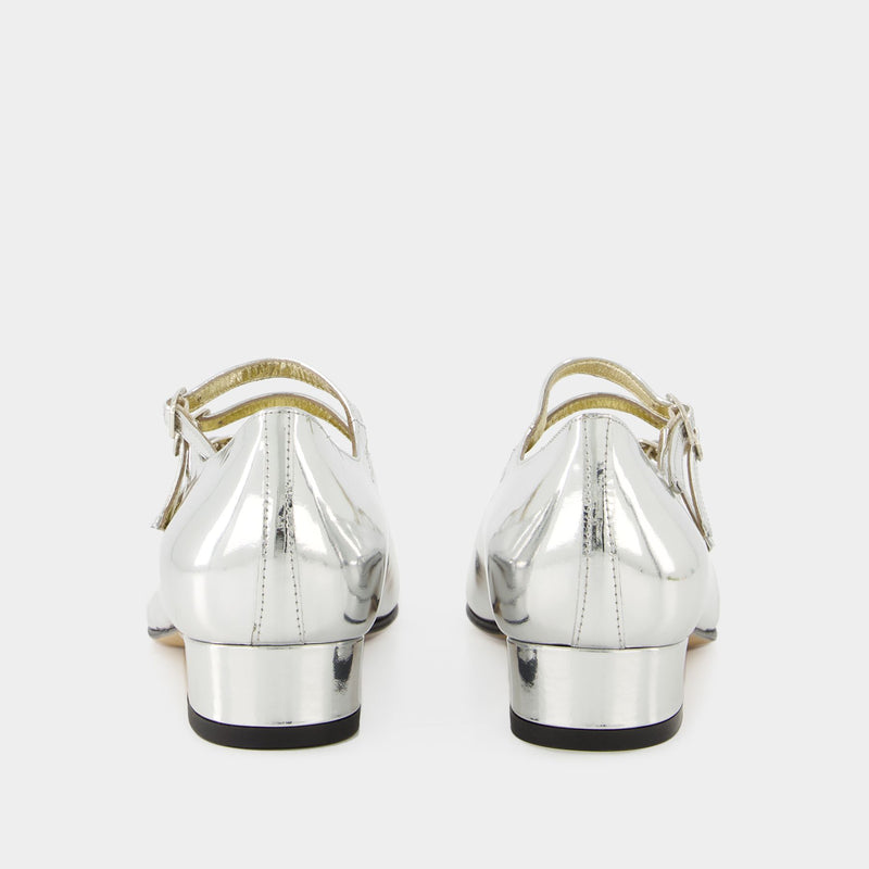 Ariana Pumps - Carel - Leather - Specchio Silver