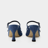 Kitty Sandals - Carel - Denim - Blue