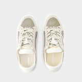 Zv1747 Sparkle Sneakers - Zadig 
Voltaire - Canvas - Silver