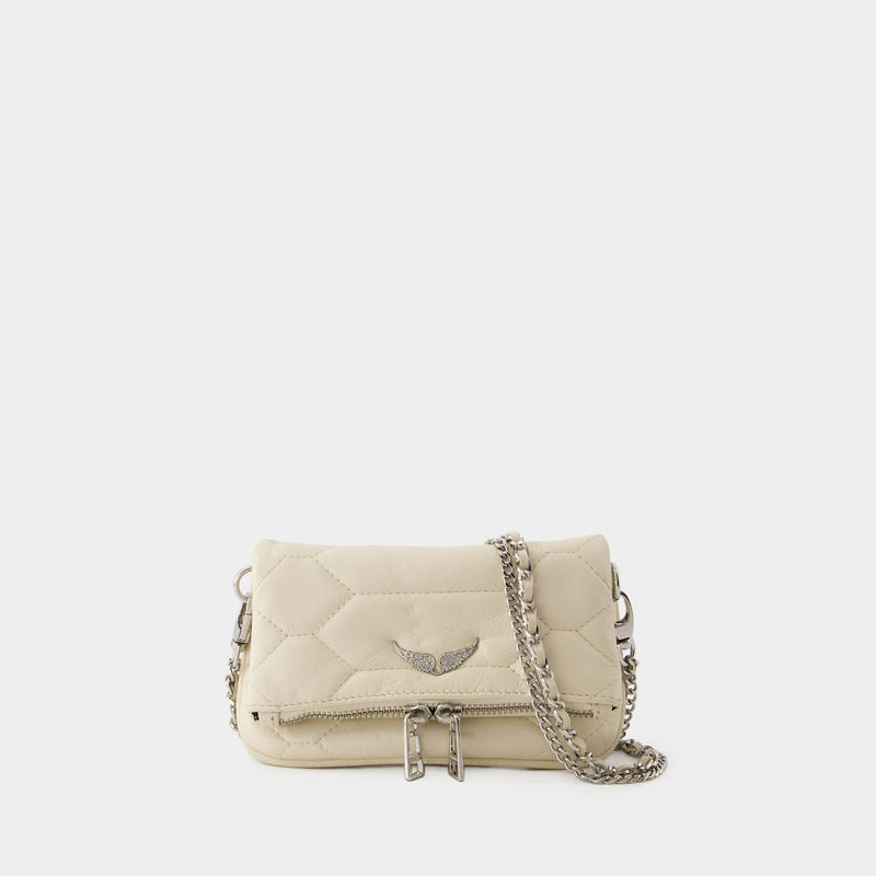 Hobo Rock Nano Bag - Zadig 
Voltaire - Leather - White