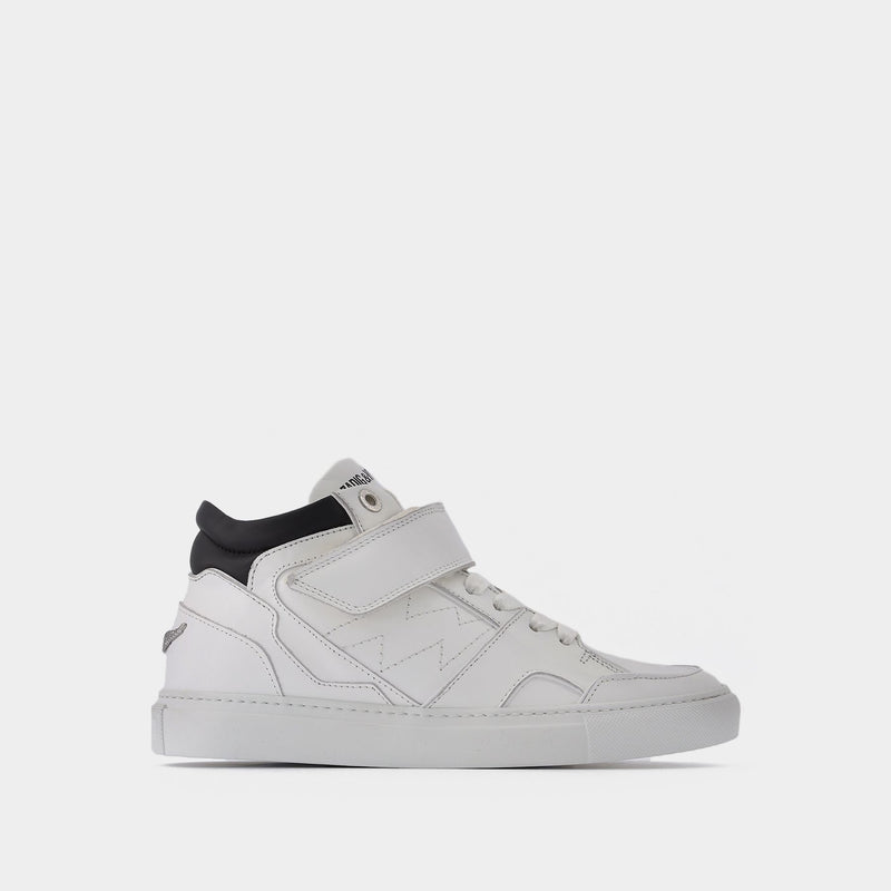 Zv1747 Mid Sneakers - Zadig 
Voltaire - White - Leather