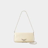 Rock Swing Your Wings Crossbody - Zadig 
Voltaire - Leather - Beige