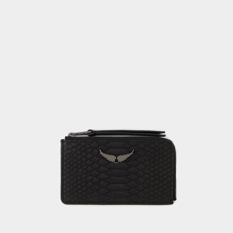 Soft Savage Cardholder - Zadig 
Voltaire - Leather - Black