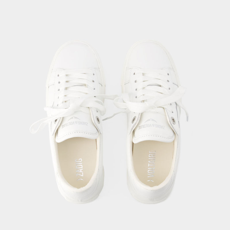 La Flash Chunky Sneakers - Zadig 
Voltaire - Leather - White