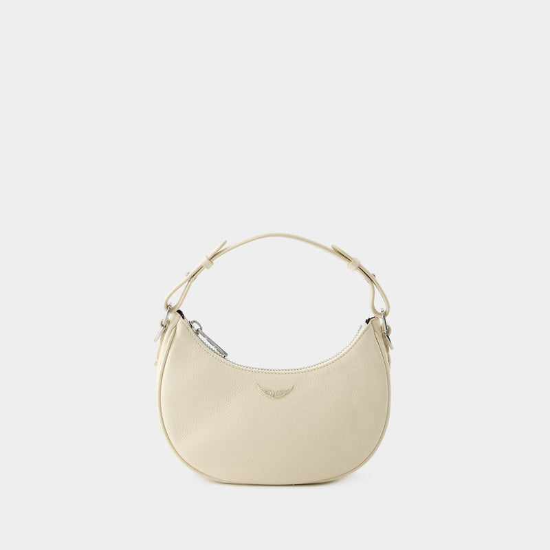 Moonrock Grained Hobo Bag - Zadig 
Voltaire - Leather - White