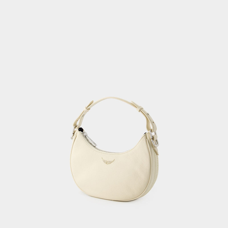 Moonrock Grained Hobo Bag - Zadig 
Voltaire - Leather - White