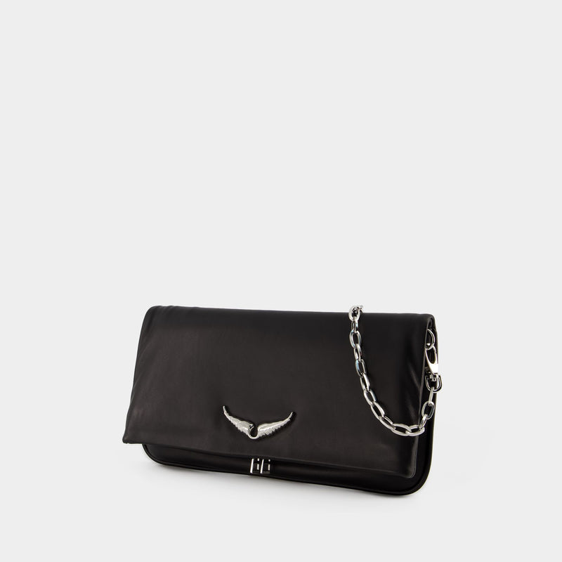 Rock Minimal Hobo Bag - Zadig 
Voltaire - Leather - Black