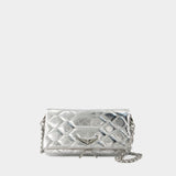 Rock Xl Meta Crossbody - Zadig 
Voltaire - Leather - Silver