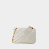 Moon Shoulder Bag - Vanessa Bruno - Leather - White