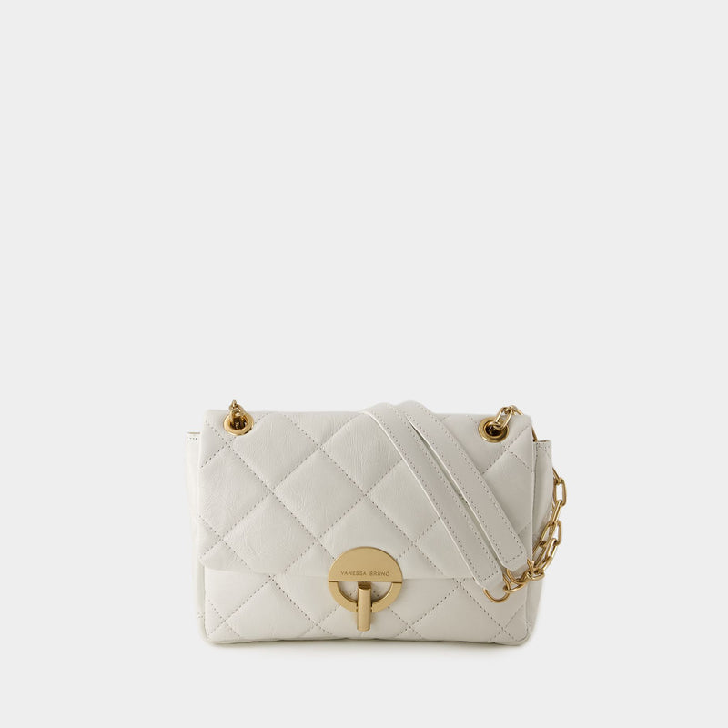 Moon Shoulder Bag - Vanessa Bruno - Leather - White