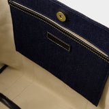 Denim Shopper Bag - Vanessa Bruno - Cotton - Blue Denim