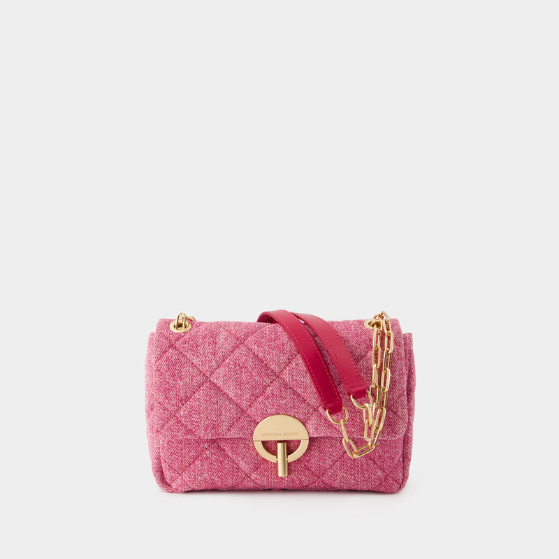 Moon Mm Crossbody - Vanessa Bruno - Cotton - Pink Fushia