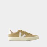 Campo Sneakers - Veja - Leather - Dune White