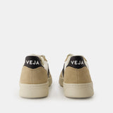 V-10 Sneakers - Veja - Leather - White Sahara