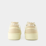 V-90 Sneakers - Veja - Leather - Beige